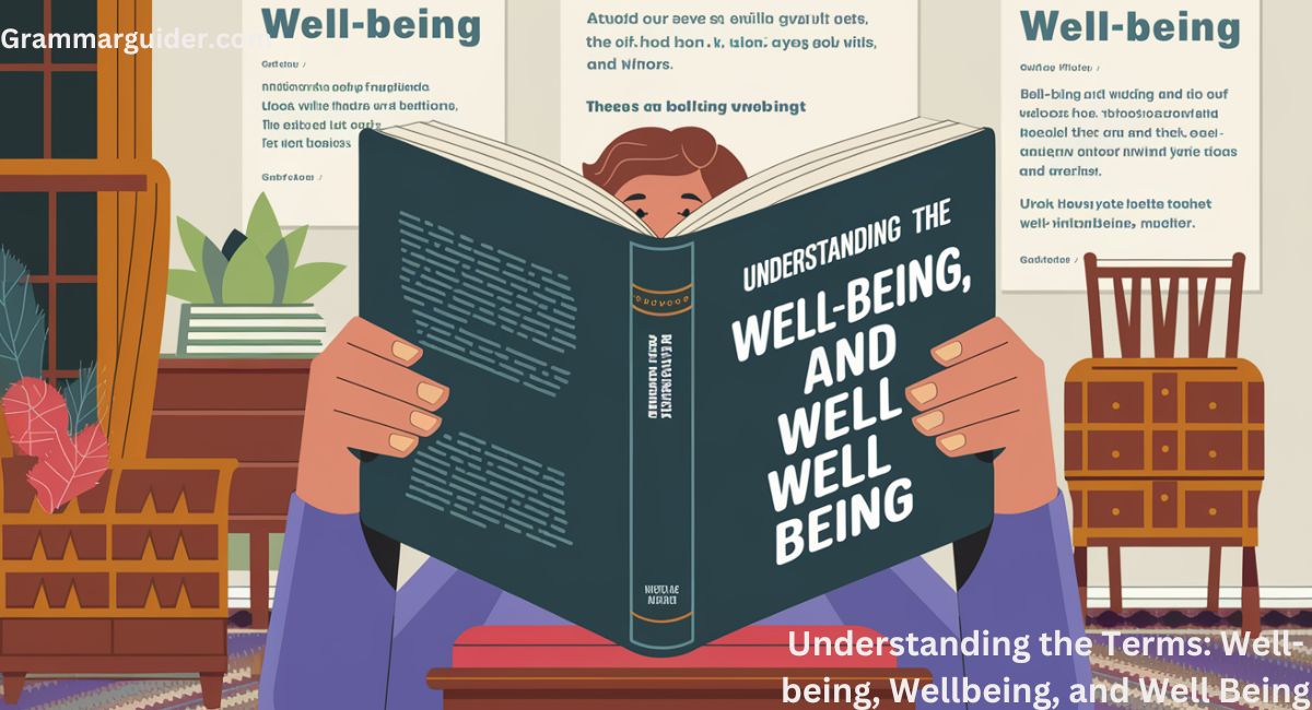 Understanding the Terms: Well-being, Wellbeing, and Well Being