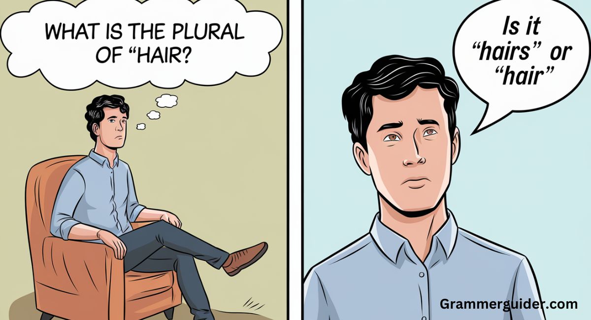 What is the Plural of ‘Hair’? Is it ‘Hairs’ or ‘Hair’?