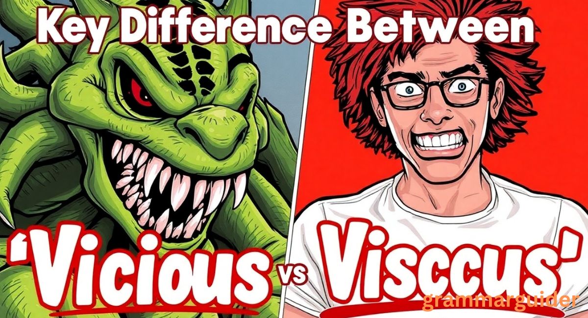 Key Differences Between "Vicious" and "Viscous"