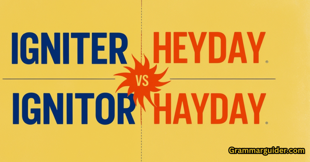 Heyday vs Hayday: Clearing Up the Confusion