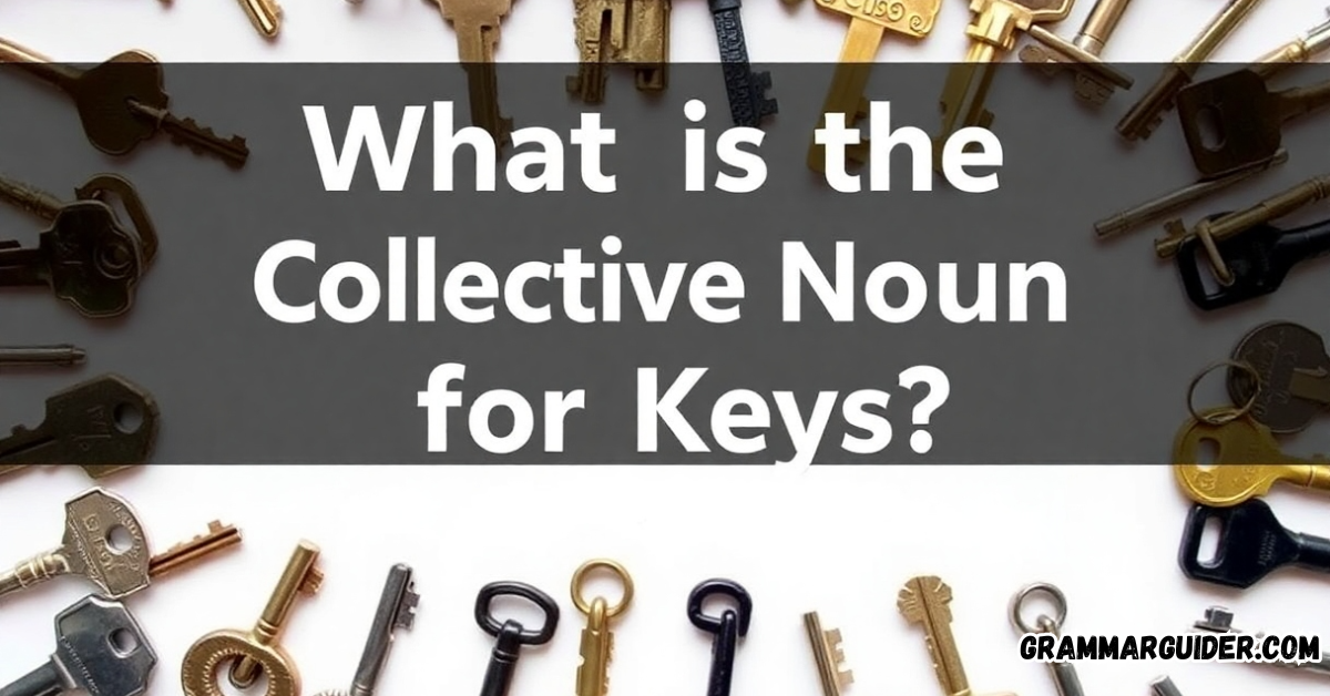 What is the Collective Noun for Keys