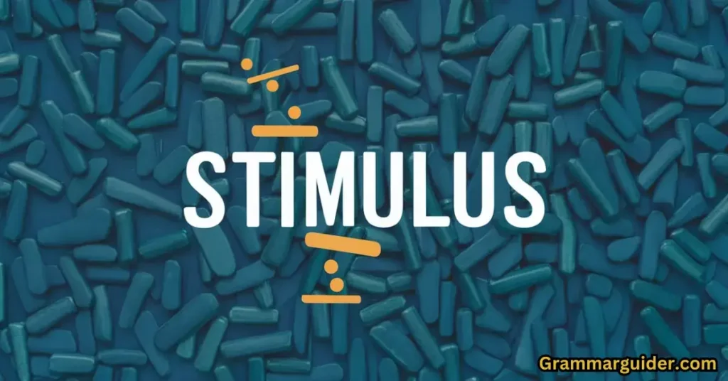 Can 'Stimulus' Have Other Plural Forms?