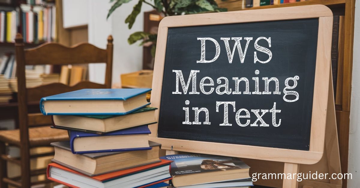 DWS Meaning in text Understanding in Texting, Social Media