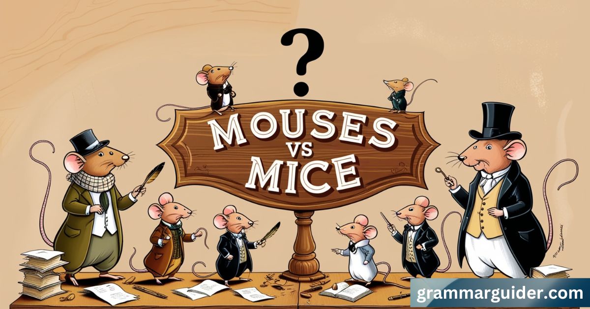 Mouses vs Mice What's the Correct Plural of Mouse