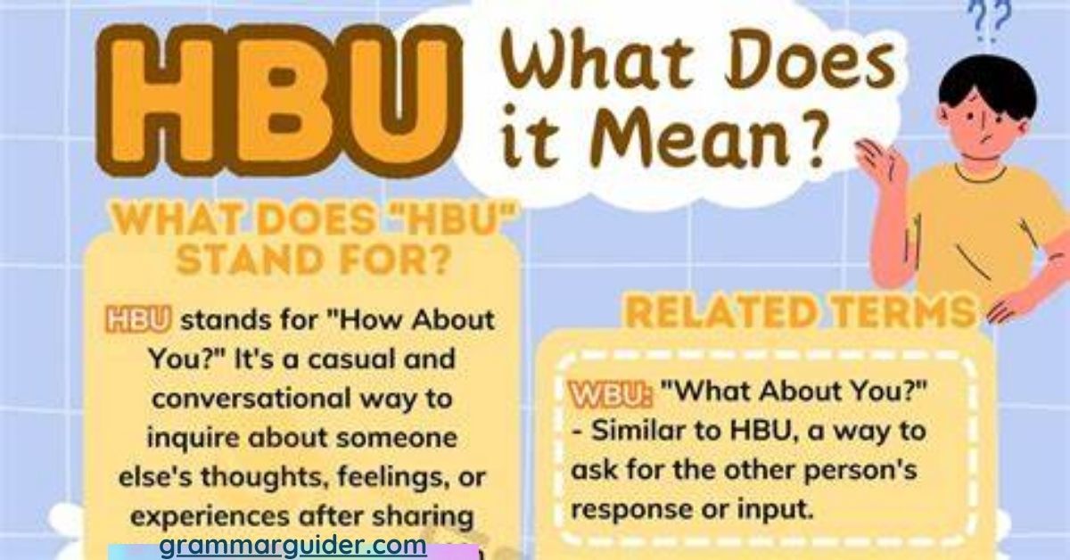 hbu meaning