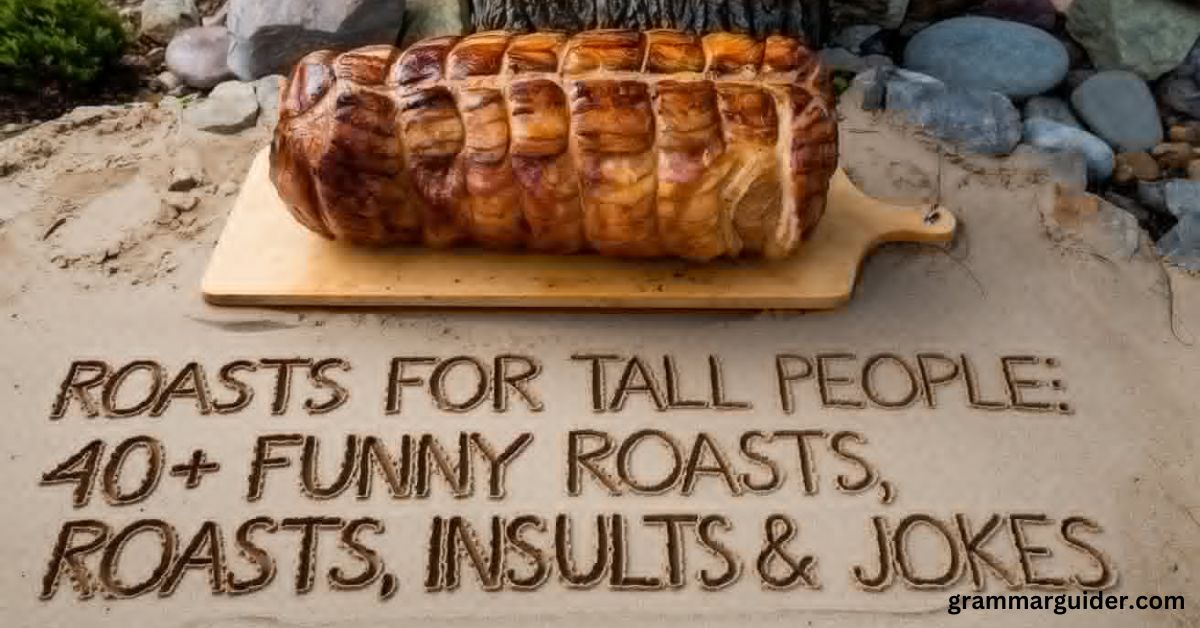 insults for tall people