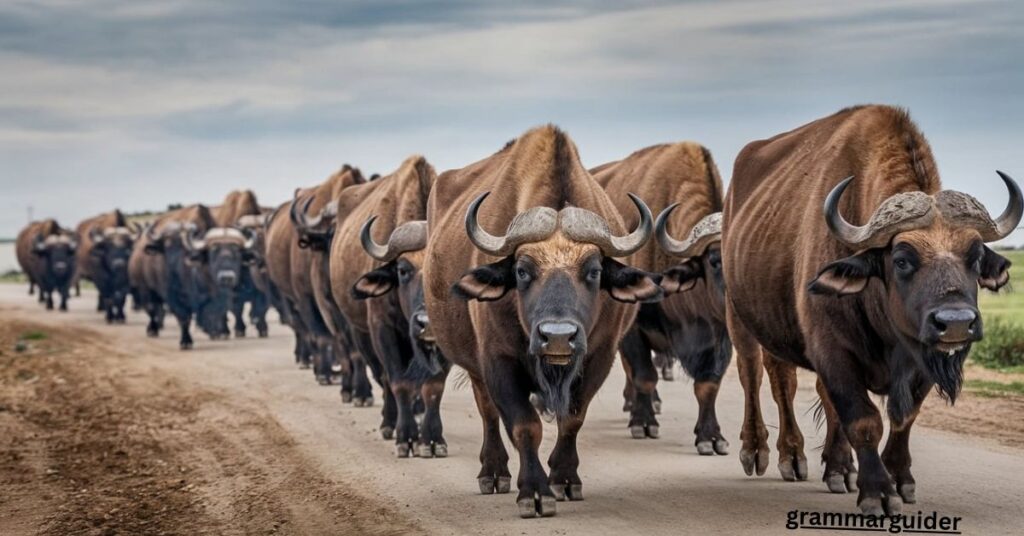 Collective Noun for Buffalos 