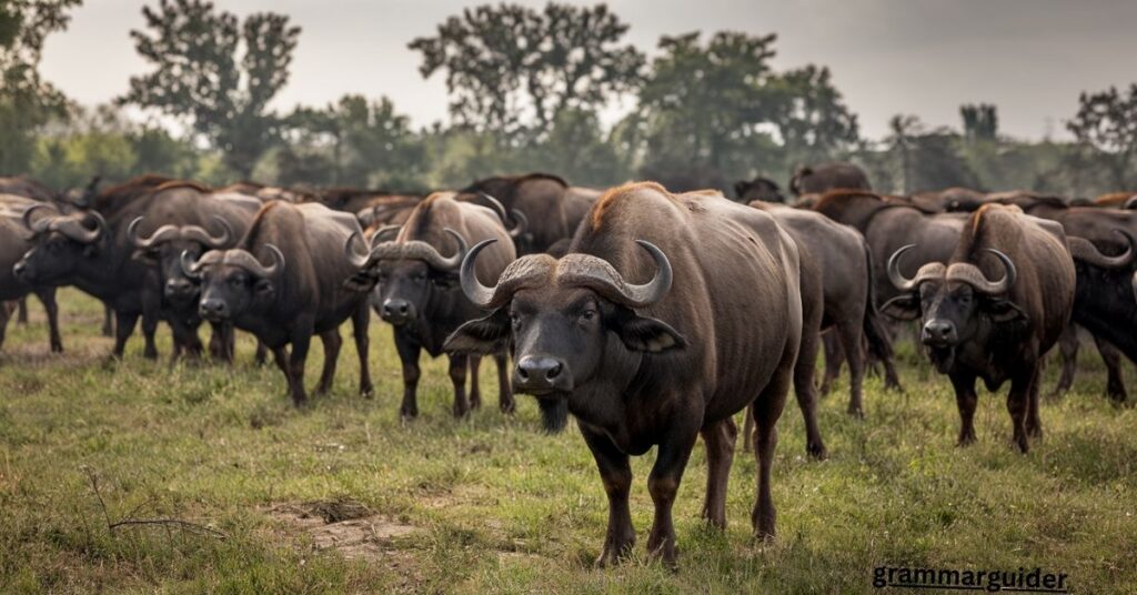 Collective Noun for Buffalos 