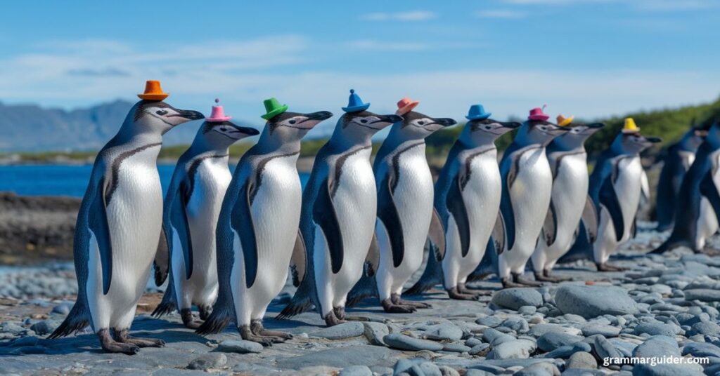 what is a group of penguins called